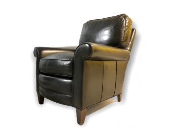 Hancock And Moore Black Leather Armchair