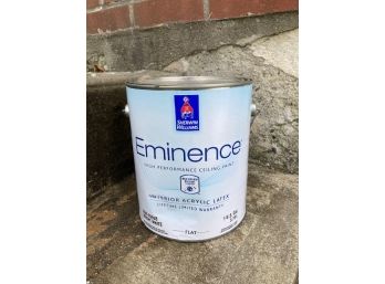 Gallon Of Eminence Interior Acrylic Ceiling Paint By Sherwin Williams