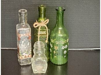 Assorted  Vintage Bottles