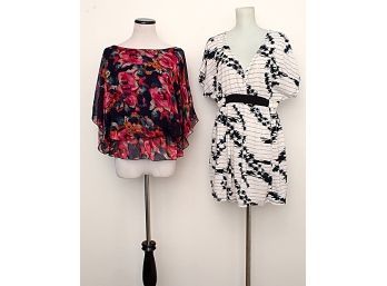 Two Tops West Kei And Windsor, One New, Size Large
