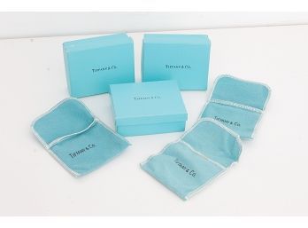 Three Tiffany Boxes And Bags