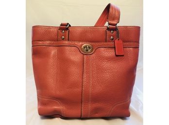 Leather Coach Handbag Like New