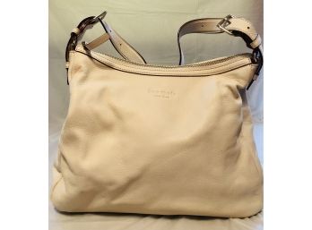 Beautiful Large White Kate Spade Handbag
