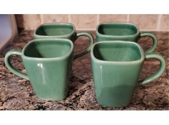 Williams Sonoma Set Of 4 Coffee Mugs