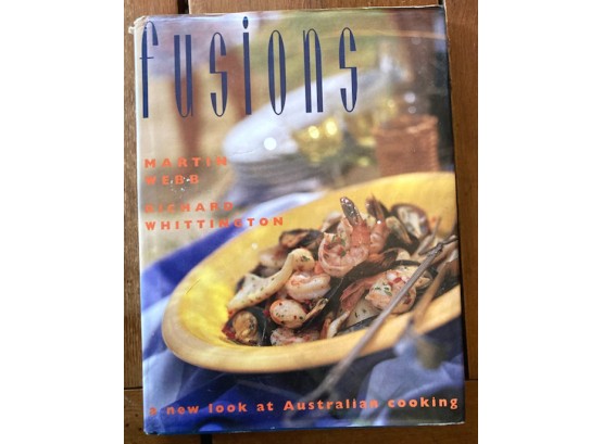 'fusions' An Australian Cook Book, 160 Pages Of Wonderul Recipes
