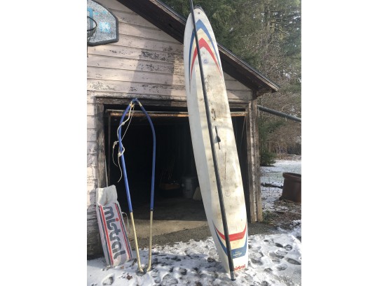 Mistral Sailboard Made In Switzerland With Sail