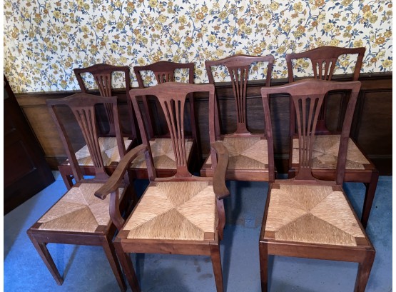 7 Beautiful Solid Wood Dining Chairs With Woven Seat