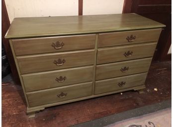 8 Drawer Dresser Beals Of Maine Solid And Heavy Wood Maple? 54x34x20 Nice Sliding Drawes Fine Made