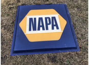 Napa Auto Parts Sign 48x48x3 No Crack No Breaks