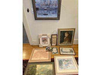 Framed Art Collection Prints Renior Wallace Noel