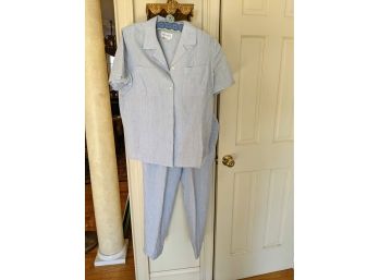 Evelyn & Aurthur Linen Pant Suit - Like New!