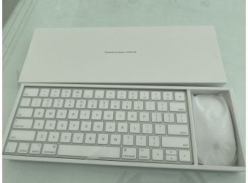 Apple Wireless Keyboard And Mouse. 1 Of 2 For Sale