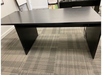 Black Wood Table/Desk