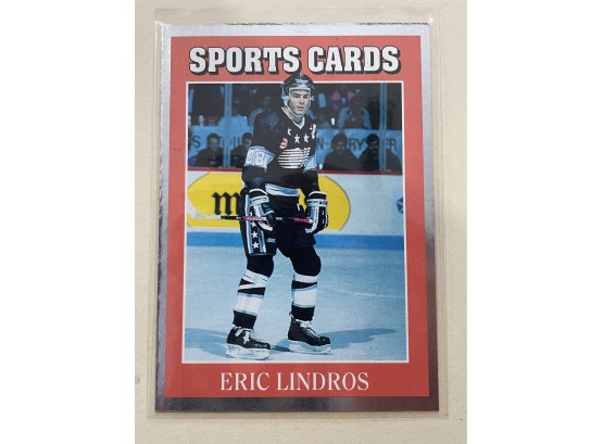1991 Sports Cards News Eric Lindros Rare Silver Border Card #14