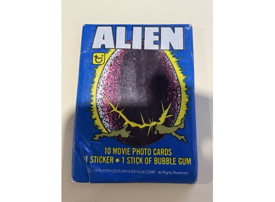 1979  Topps 20th Century Fox Film Corp. Alien Cards      11 Card Pack     Lot Is For 1 Pack