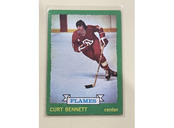 1973-74 Topps Curt Bennett Card #152