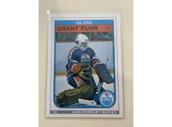 1982 O-pee-chee Grant Fuhr Hockey Card #105