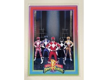 1994 Saban Mighty Morphin Power Rangers Foil Subset Card #7 Of 12  Mighty Morphin Power Rangers