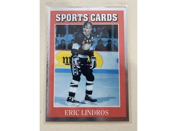 1991 Sports Cards News Eric Lindros Rare Silver Border Card #14