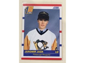 2 - 1990 Score First Round Draft Pick Jaromir Jagr Rookie Card #428      2 Cards
