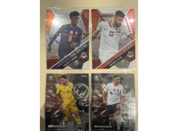 2021 Panini Mosaic Soccer Lot Of 8 Insert Cards - Will To Win - Give And Go - Breakaway     8 Cards