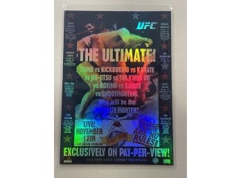 2009 Topps UFC 1 The Ultimate Refractor Card #FPR-UFC1