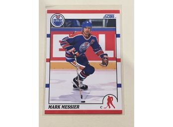 1990 Score Mark Messier Card #100