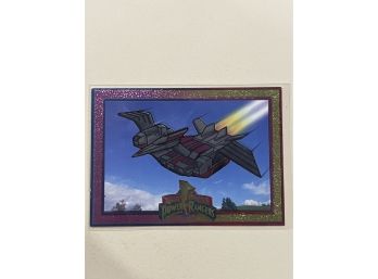 1994 Saban Mighty Morphin Power Rangers Foil Subset Card #66  Pterodazctyl Dinozord