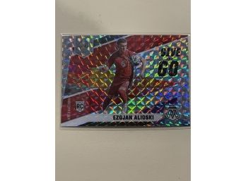 2021 Panini Mosaic Ezgjan Alioski Give And Go Silver Prizm Card #13