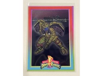1994 Saban Mighty Morphin Power Rangers Foil Subset Card #2 Of 12  Goldar