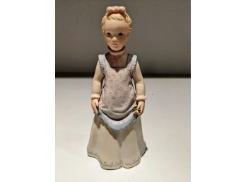 Delicate Figurine By Cybis Titled Emily Ann From The 1980's