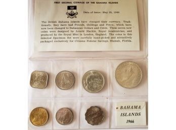 First Decimal Coinage Of The Bahama Islands