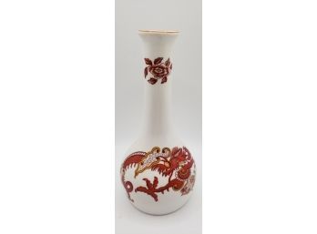 'Rangoon' Fine China By Staffordshire Vase With Dragon Motif