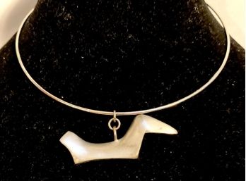 Artist-signed Choker-style Necklace