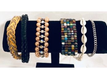 Six Unique Bracelets Grouping