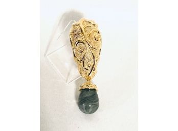 Fabulous Gold Tone Brooch By Barbera For Avon