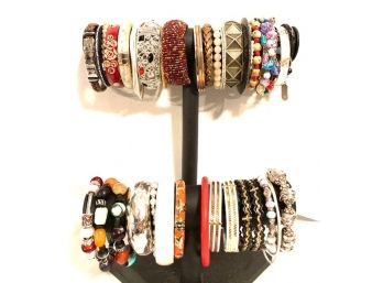 Collection Of Assorted Ladies Bracelets - 38 Pieces