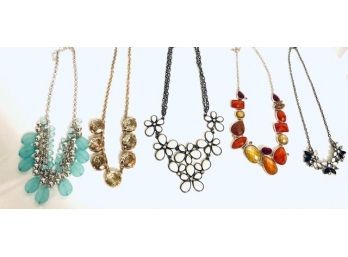 Collection Of Ladies Fashion Statement Necklaces