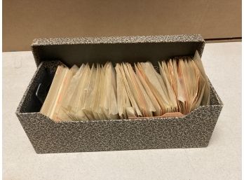 Collection Of Hundreds Of Foreign Stamps From Over 15 Territories In A Box