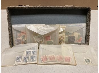 Collection Of Thousands Of Austrian And Other Foreign Stamps In A Box