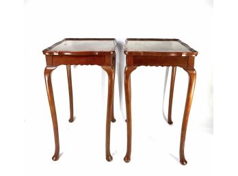 Pair - Side Tables - Bombay Company
