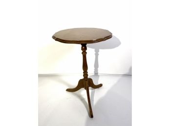 Trio Footed Mahogany Side Table
