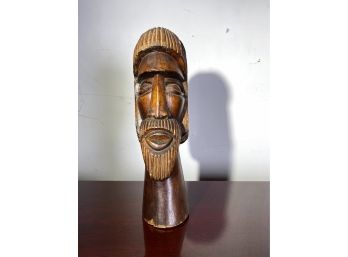 Hand Carved Native Statuette