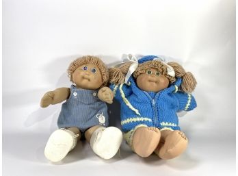Vintage - Pair Of Cabbage Patch Dolls