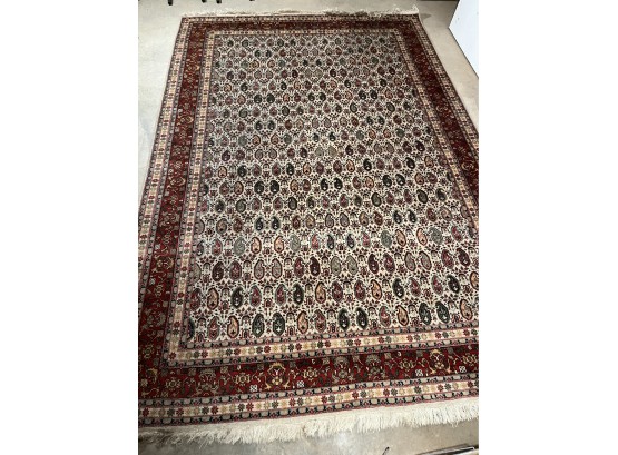 Turkish Handwoven Carpet, This Rug A Fine Pile .