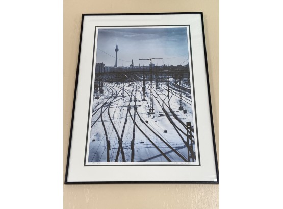 Berlin 2006 Signed And Numbered 2/10 29.5x40.25' Matted Framed Glass