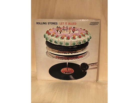 Rolling Stones Let It Bleed London Nps-4 Rock Record Nice Vinyl Is Well Cared For  Classic LP Clean