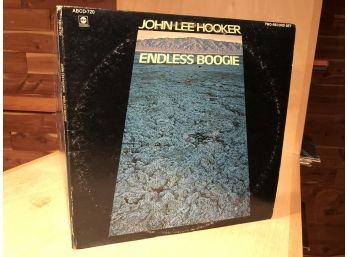 John Lee Hooker Endless Boogie Album Vintage Rock Record Nice Gatefold Vinyl Is Well Cared For Classic LP