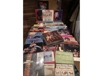 Rock Pop Disco Folk Record Lp Vinyl Collection