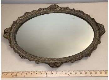 Beautiful Crown Nov-Co Mirror Brass Frame